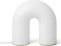 2x design tafellamp ferm living, vuelta, wit - afbeelding 1 van  8