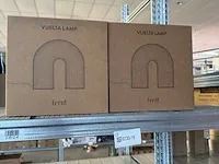 2x design tafellamp ferm living, vuelta, wit - afbeelding 8 van  8