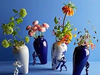 2x design vaas jasmin djerzic, my superhero, blauw/ delfs blauw - afbeelding 2 van  3