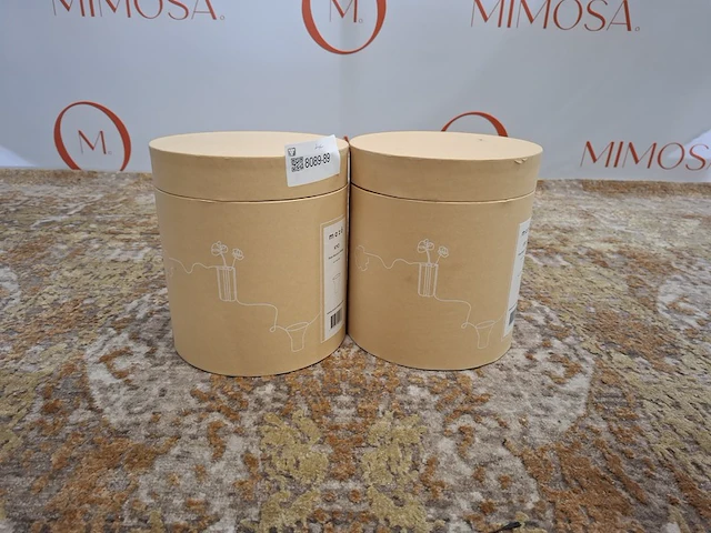 2x design vaas mazo, kyo vase medium, white - afbeelding 7 van  7