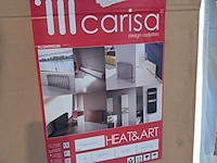 2x designradiator, carissa, trojan, matwit - afbeelding 4 van  5