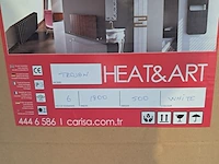 2x designradiator, carissa, trojan, matwit - afbeelding 5 van  5