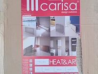 2x designradiator, carissa, trojan, matwit - afbeelding 3 van  4