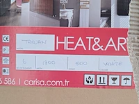 2x designradiator, carissa, trojan, matwit - afbeelding 4 van  4