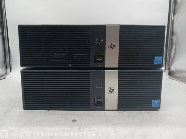 2x desktop hp, rp5 retail system, model 5810 - afbeelding 1 van  12