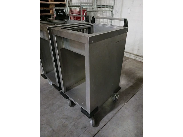 2x dienbladenwagen constante verdeelhoogte , mobile containing, ort ms speciaal , 2003 - afbeelding 2 van  6