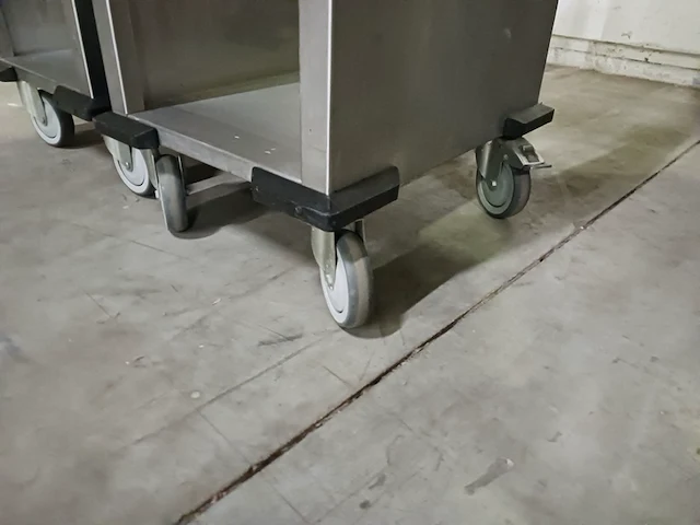 2x dienbladenwagen constante verdeelhoogte , mobile containing, ort ms speciaal , 2003 - afbeelding 3 van  6