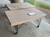 2x display tafel