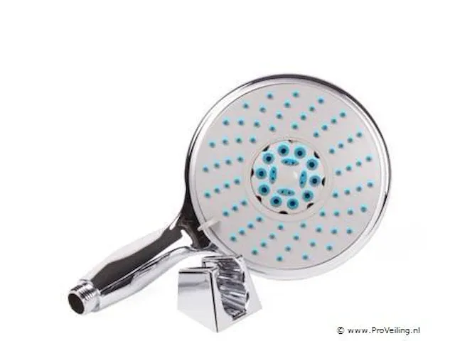 2x douchekop chroom jumbo 15 cm+ houder - afbeelding 1 van  1