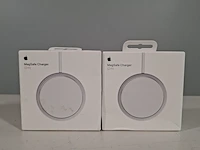 2x draadloze oplader, apple, magsafe charger - afbeelding 1 van  3
