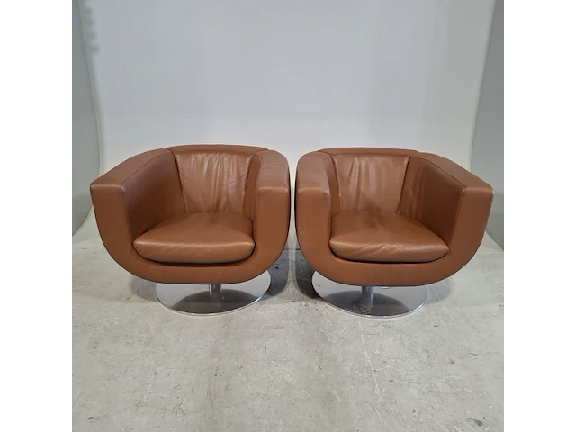 2x draaibare fauteuil - afbeelding 1 van  9