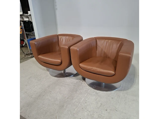 2x draaibare fauteuil - afbeelding 3 van  9