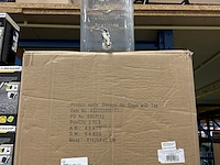 2x drankdispenser van dikwandig glas met tapkraan zoomyo - afbeelding 1 van  3