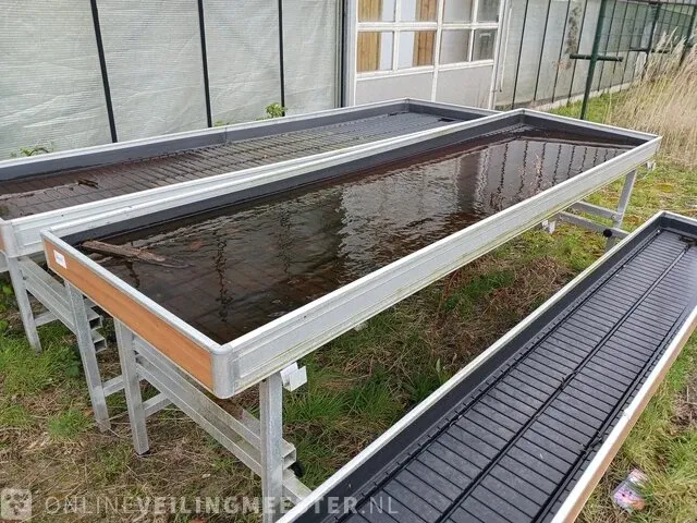 2x dubbele eb- en vloed kweektafel wevab/hawe - afbeelding 3 van  11