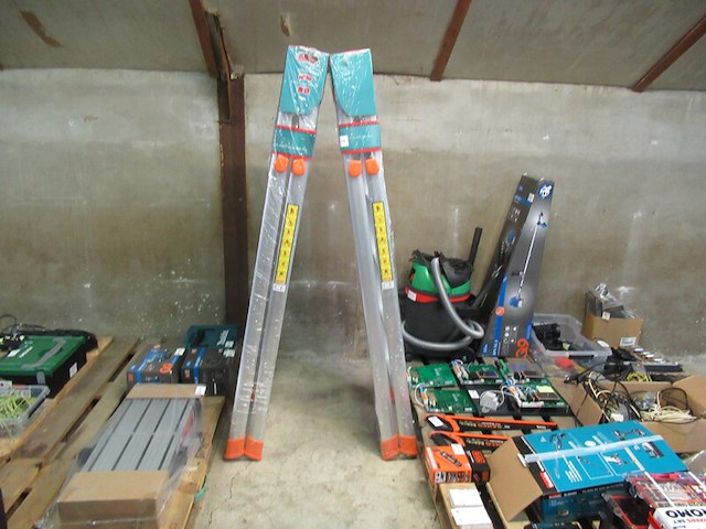 2x dubbele trap jr-ladders, 6x6 - afbeelding 3 van  4