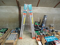 2x dubbele trap jr-ladders, 6x6 - afbeelding 3 van  4