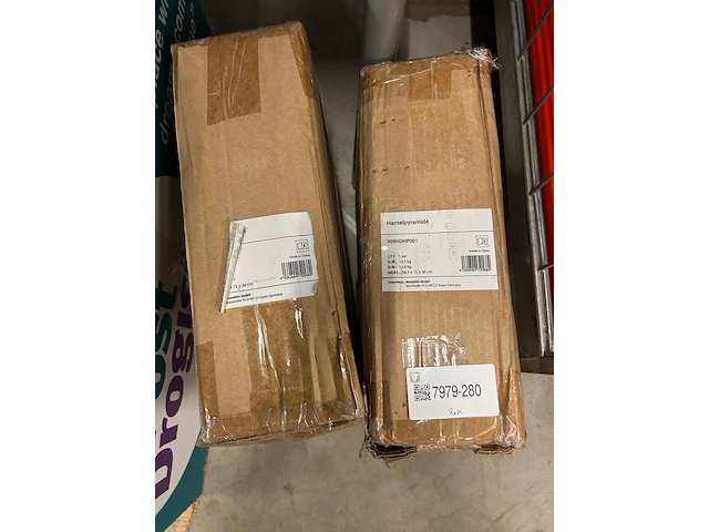 2x dumbell toren met dumbells 309hdhp001 - afbeelding 2 van  4