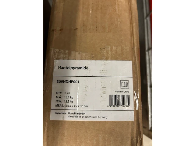 2x dumbell toren met dumbells 309hdhp001 - afbeelding 4 van  4