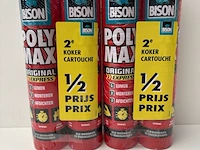 2x duo verpakking polymax wit bison - afbeelding 1 van  1
