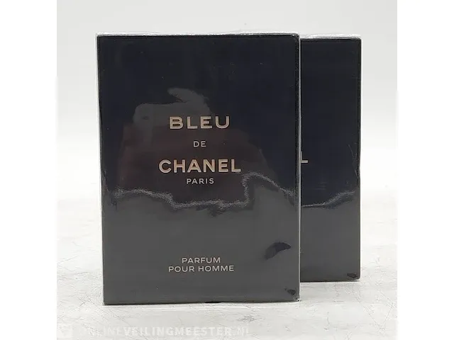 2x eau de parfum, 100 ml chanel, bleu de chanel - afbeelding 1 van  5