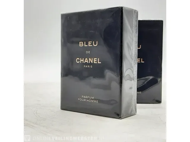 2x eau de parfum, 100 ml chanel, bleu de chanel - afbeelding 2 van  5