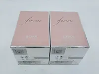 2x eau de parfum, 75 ml hugo boss, femme, vaporisateur spray - afbeelding 3 van  4