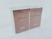2x eau de parfum, 75 ml hugo boss, femme, vaporisateur spray - afbeelding 1 van  4