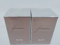 2x eau de parfum, 75 ml hugo boss, femme, vaporisateur spray - afbeelding 2 van  4
