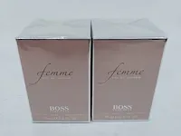 2x eau de parfum, 75 ml hugo boss, femme, vaporisateur spray - afbeelding 2 van  4
