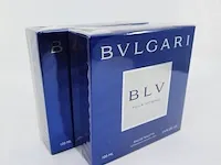 2x eau de toilette, 100 ml bvlgari, blv pour homme, vaporisateur spray - afbeelding 1 van  4