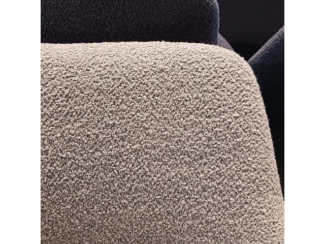 2x eetkamerstoel boucle draaibaar, zazuhome, grijs / chroom - afbeelding 6 van  6