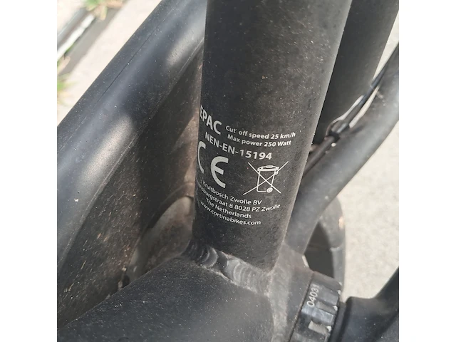2x elektrische damesfiets, cortina, e-u1 - afbeelding 4 van  28