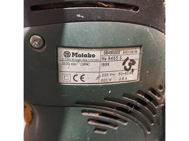 2x elektrische heggenschaar metabo, hs 8465 s - afbeelding 6 van  11
