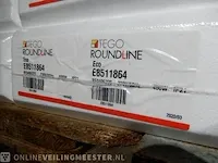 2x elektrische kachel drl, tego roundline, wit, , 60x20cm - afbeelding 3 van  3