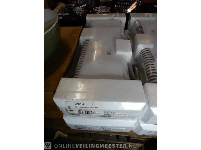 2x elektrische kachel drl, tego roundline, wit, , 60x20cm - afbeelding 1 van  3