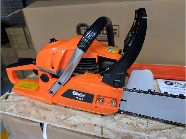 2x f tools - 2025 - 58cc - kettingzaag - afbeelding 4 van  11