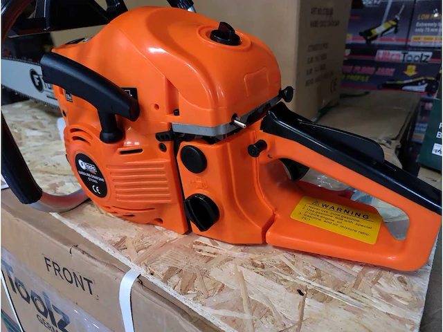 2x f tools - 2025 - 58cc - kettingzaag - afbeelding 9 van  11