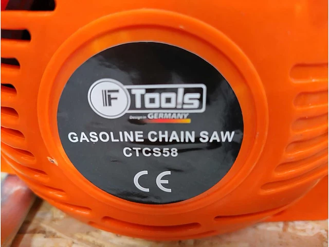 2x f tools - 2025 - 58cc - kettingzaag - afbeelding 10 van  11