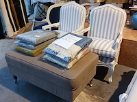 2x fauteuil, 1x hocker en 6x plaid, o.a. most en by louise - afbeelding 12 van  21