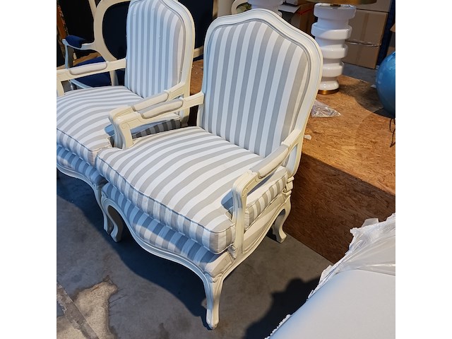 2x fauteuil, 1x hocker en 6x plaid, o.a. most en by louise - afbeelding 20 van  21