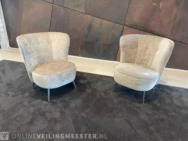 2x fauteuils furninova, grijs - afbeelding 2 van  8