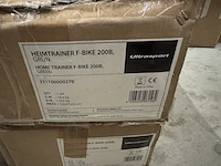 2x fitness hometrainer opvouwbaar ultrasport, f-bike 200b - afbeelding 2 van  2