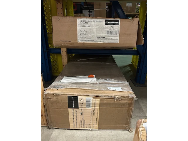 2x fitnessapparatuur w.o. hometrainer, f-bike ultrasport - afbeelding 1 van  3
