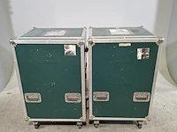 2x flightcase, techno case - afbeelding 1 van  7