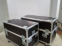 2x flightcase, techno case - afbeelding 1 van  13