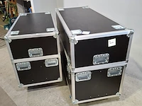 2x flightcase, techno case - afbeelding 7 van  13
