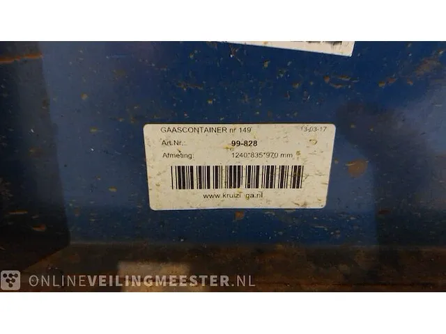 2x gaascontainer - afbeelding 5 van  5