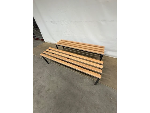2x garderobe bank - afbeelding 2 van  4