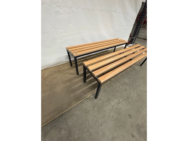 2x garderobe bank - afbeelding 4 van  4