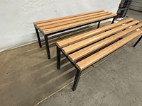 2x garderobe bank - afbeelding 4 van  4